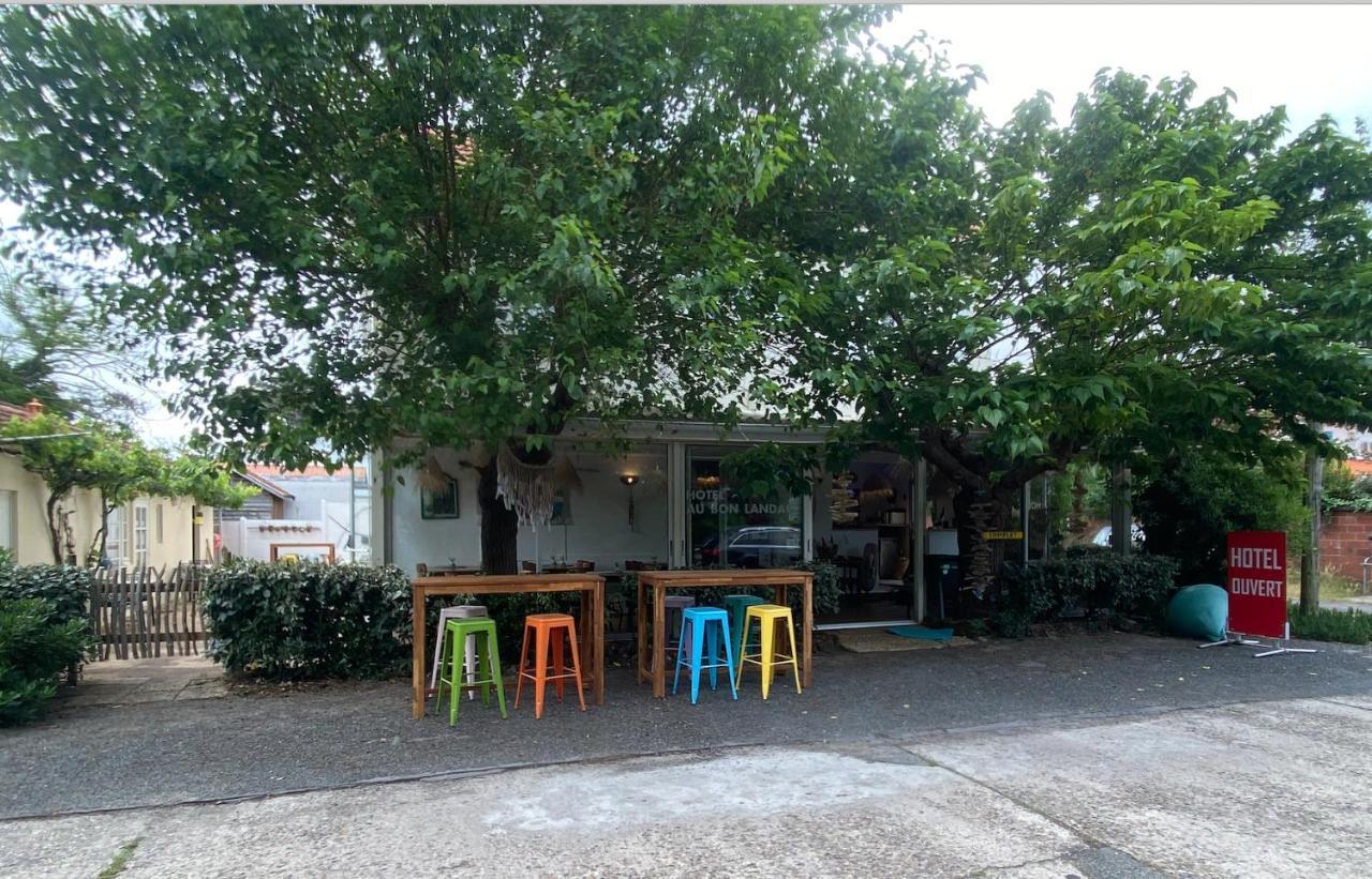 Hotel Au Bon Landais Biscarrosse-Plage Bagian luar foto